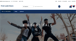 Desktop Screenshot of firstlookstore.com