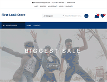 Tablet Screenshot of firstlookstore.com